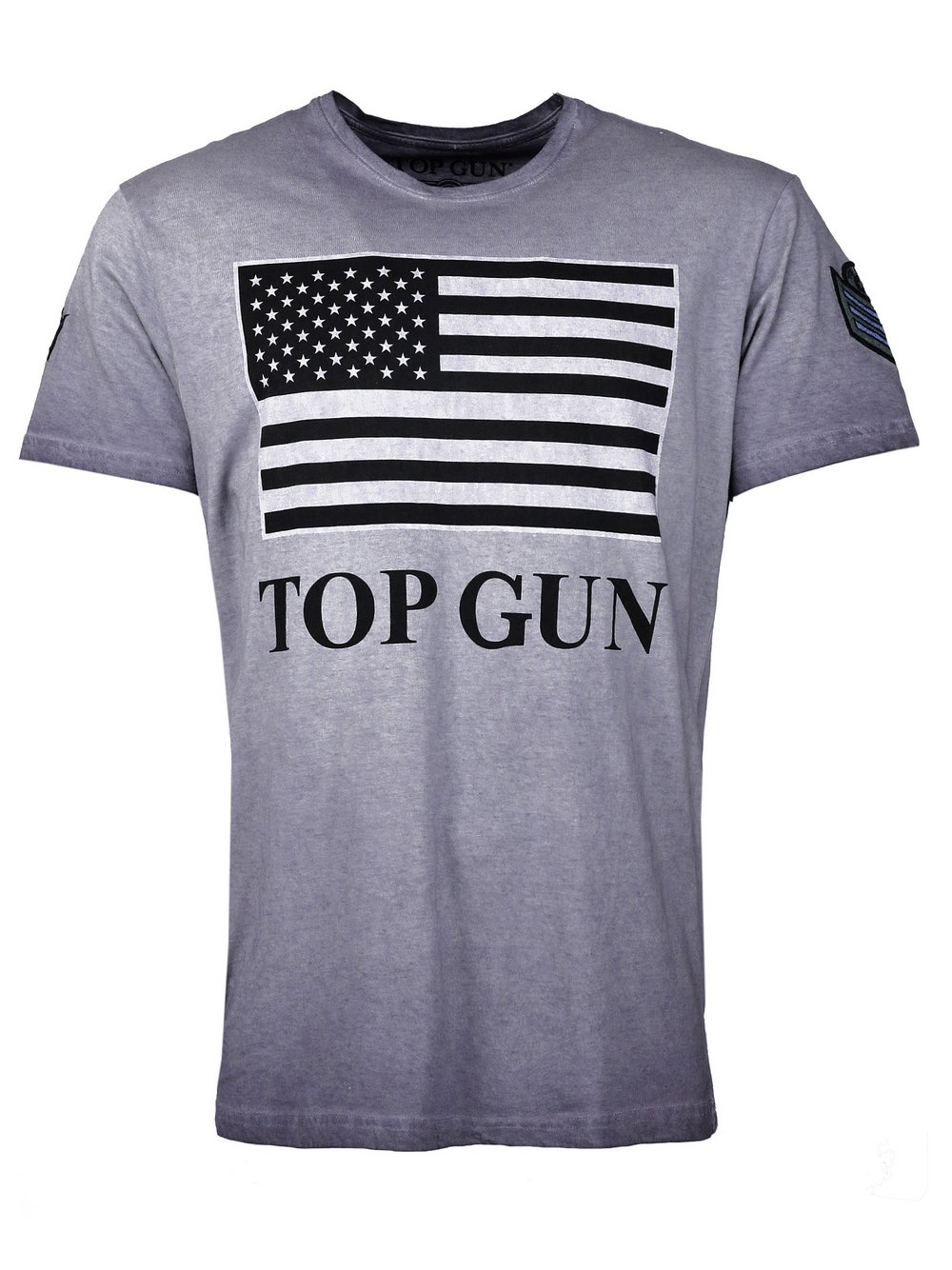 Thumbnail - Topgun T-Shirt Herren Baumwolle blau, L
