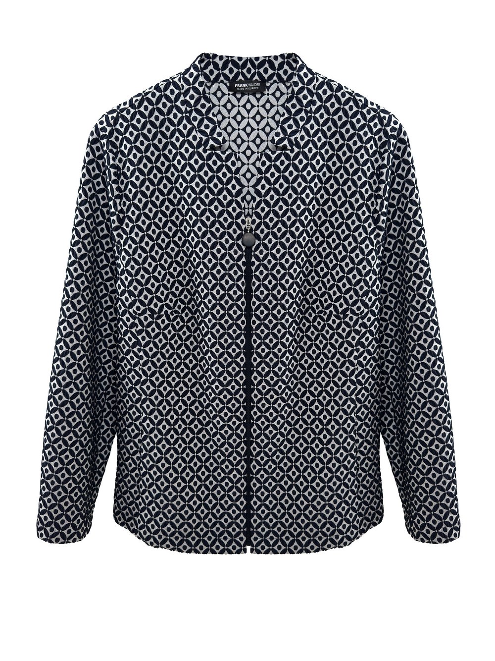 Frank Walder Blazer Damen weiß gemustert, 36
