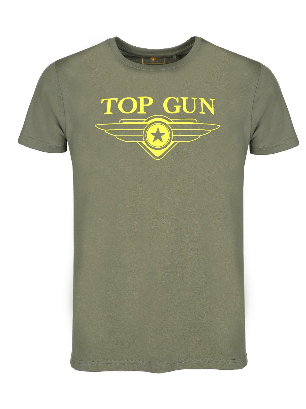 Topgun T-Shirt Herren Baumwolle grün, L