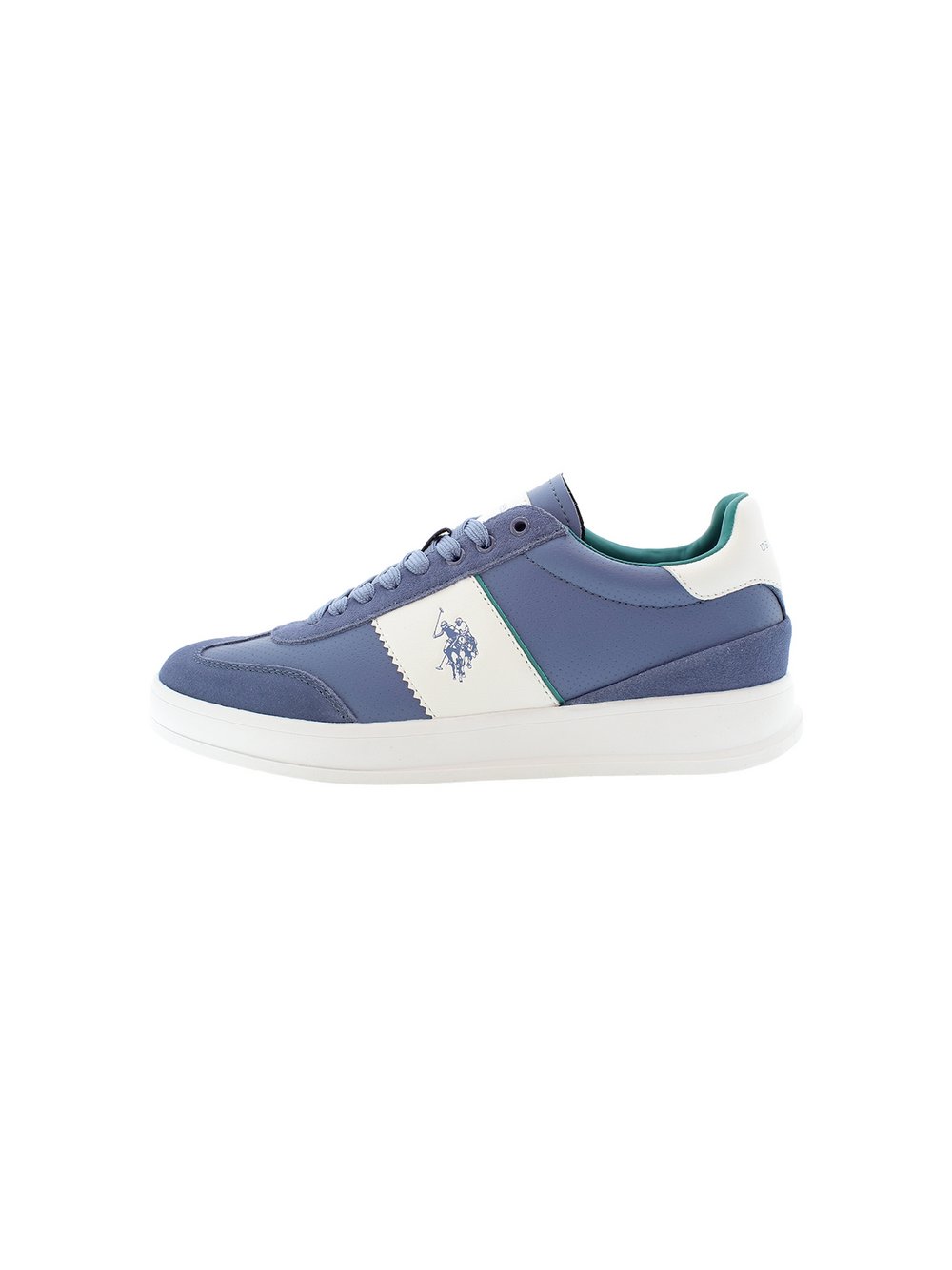 U.S. Polo Assn. Sneaker Herren Leder blau, 41