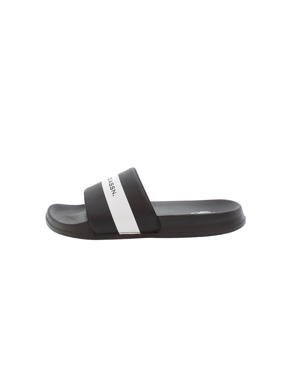 U.S. Polo Assn. Pantolette Herren schwarz bedruckt, 43