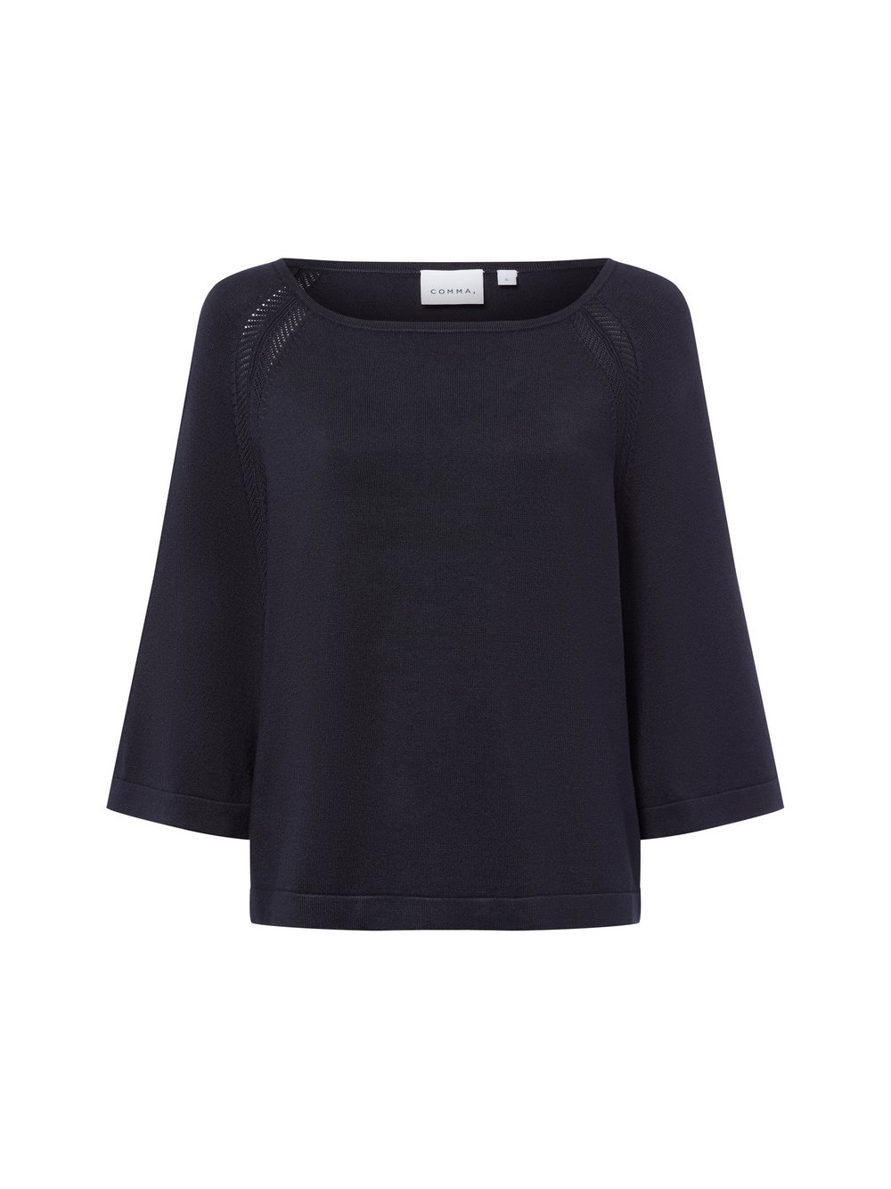 comma Feinstrickpullover Damen blau, M