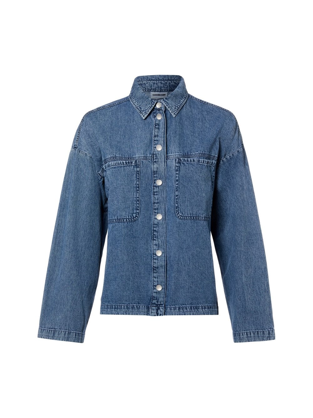 Noisy May Jeansbluse Damen Baumwolle blau, S