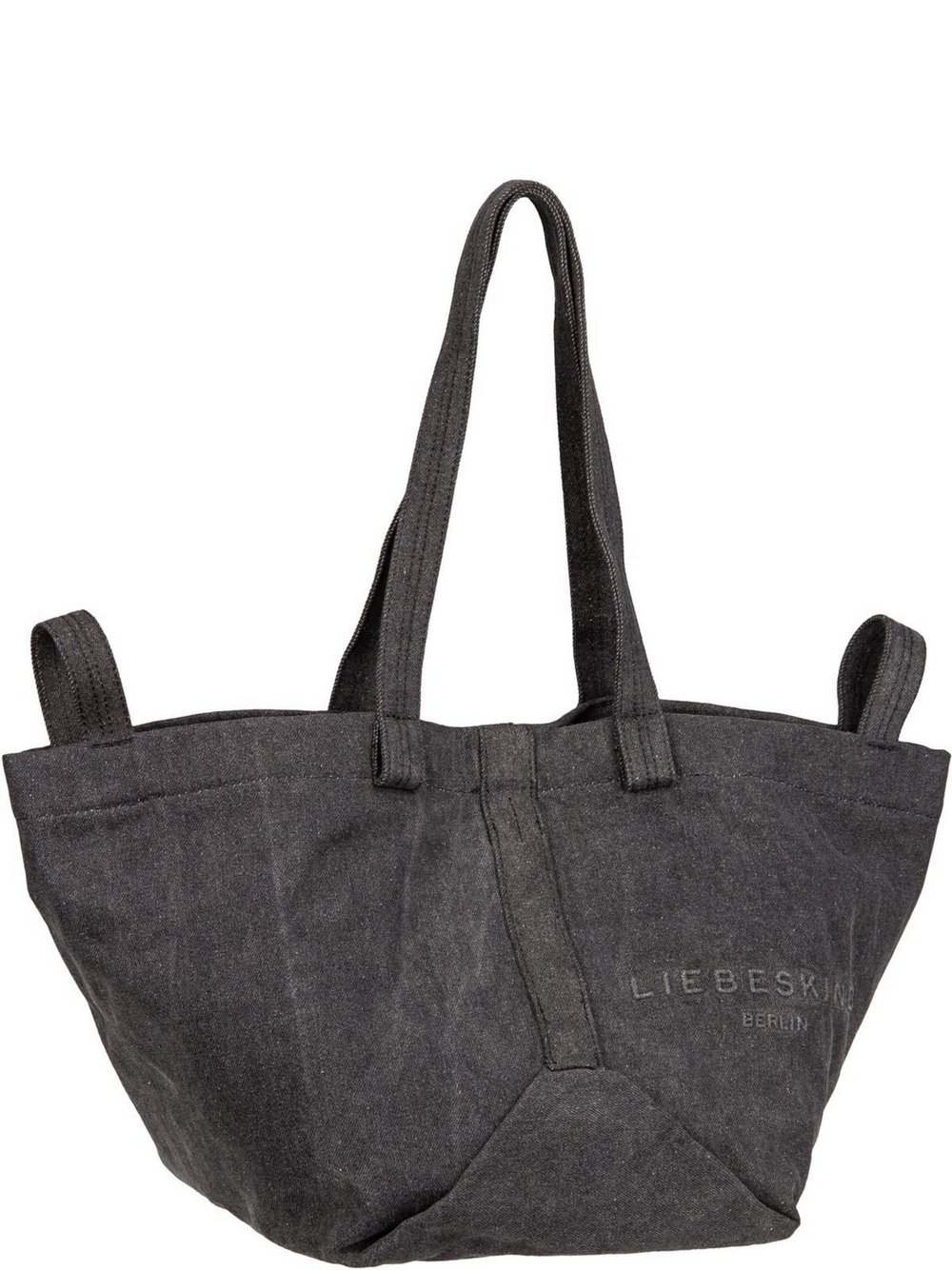 Liebeskind Berlin Shopper Damen Textil schwarz, ONE SIZE