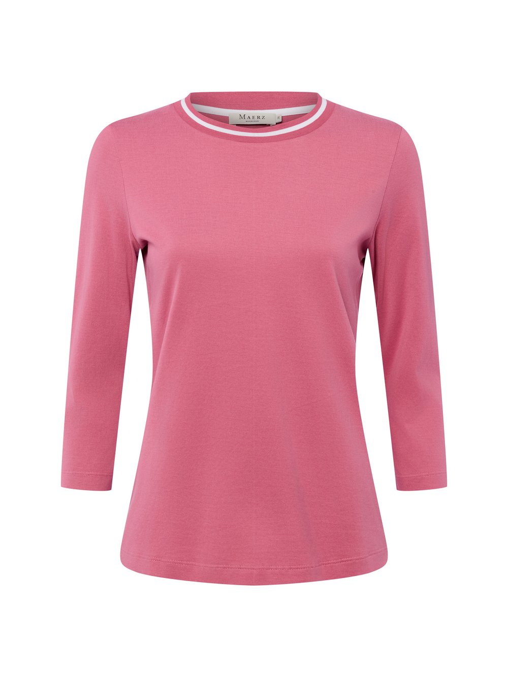 MAERZ Langarmshirt Damen Baumwolle pink, 42