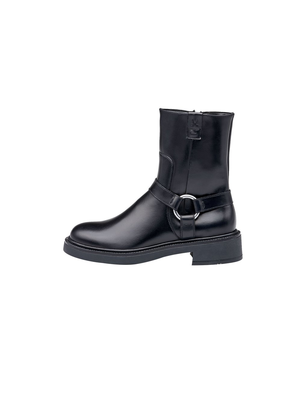 Lloyd Bikerboots Damen Leder schwarz, 6.5