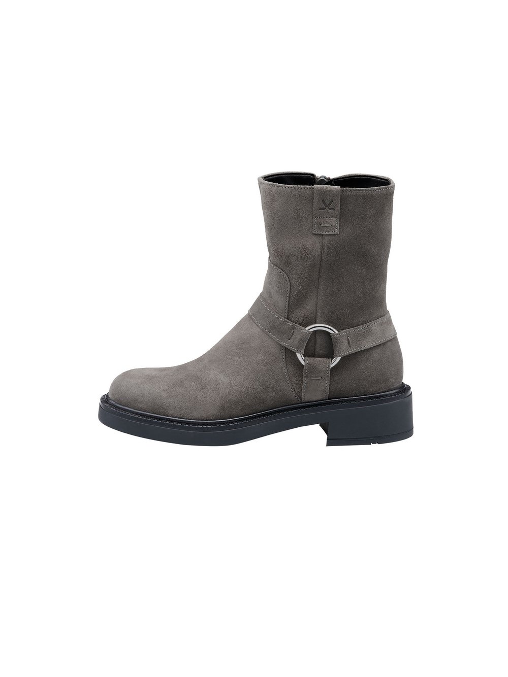 Lloyd Bikerboots Damen Leder grau, 8