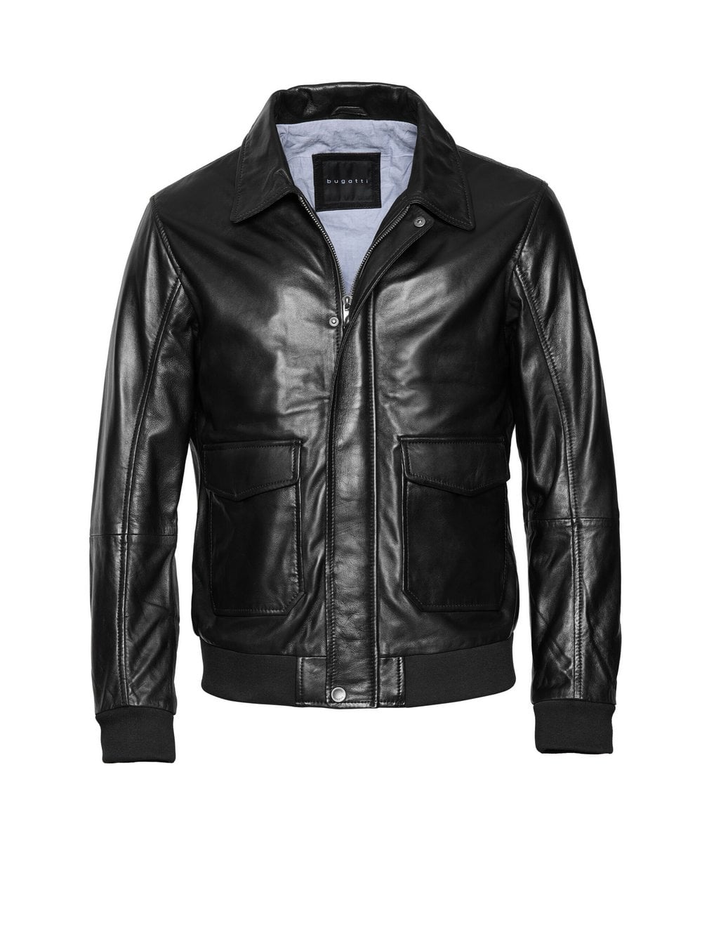 Thumbnail - Bugatti Lederjacke Herren schwarz, 52