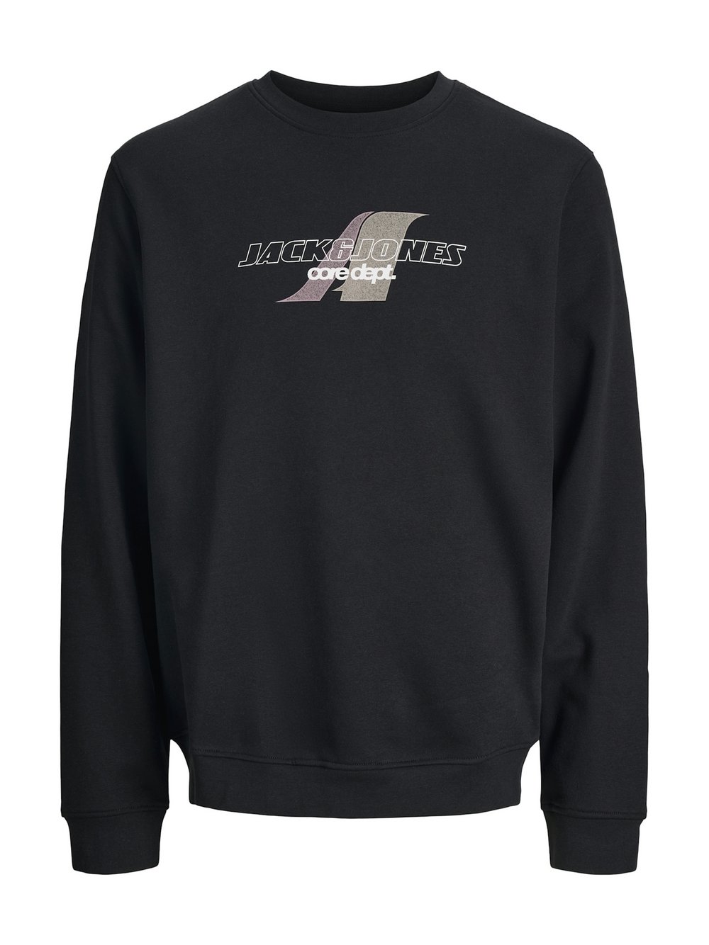 Jack & Jones Junior Pullover Jungen Baumwolle schwarz bedruckt, 176