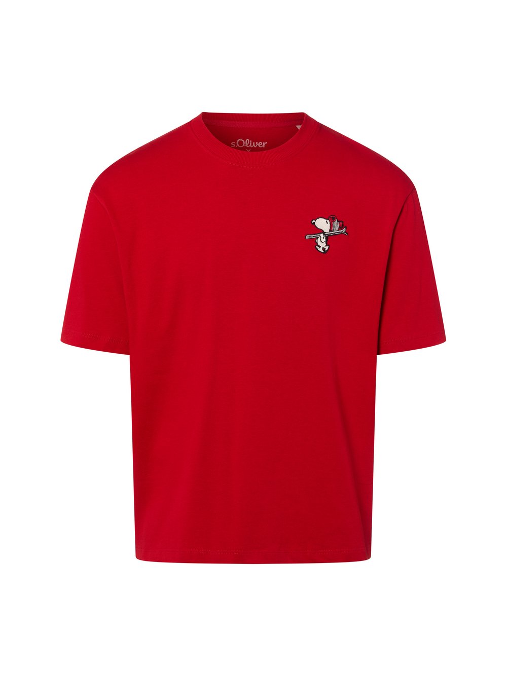 s.Oliver T-Shirt Herren Baumwolle rot, XL