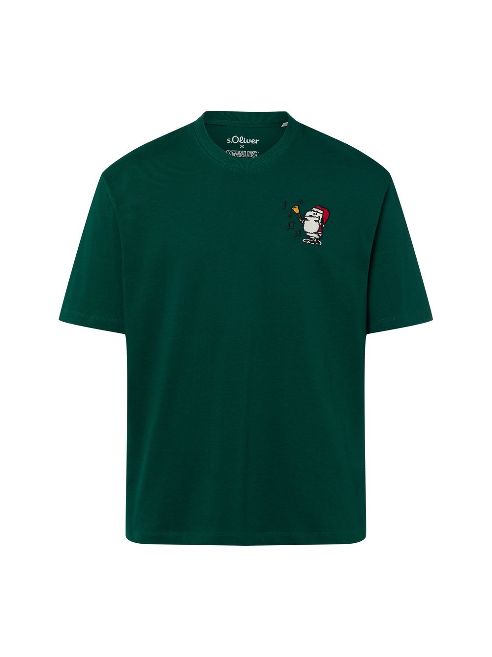 s.Oliver T-Shirt Herren Baumwolle grün, M