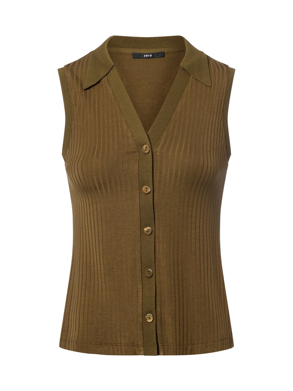 zero Blusentop Damen Viskose grün, 42