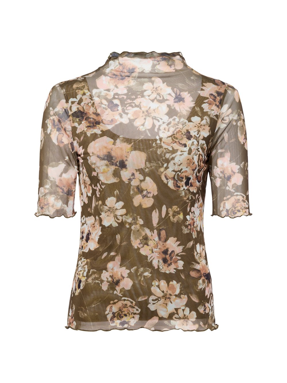 zero T-Shirt Damen mehrfarbig gemustert, 38