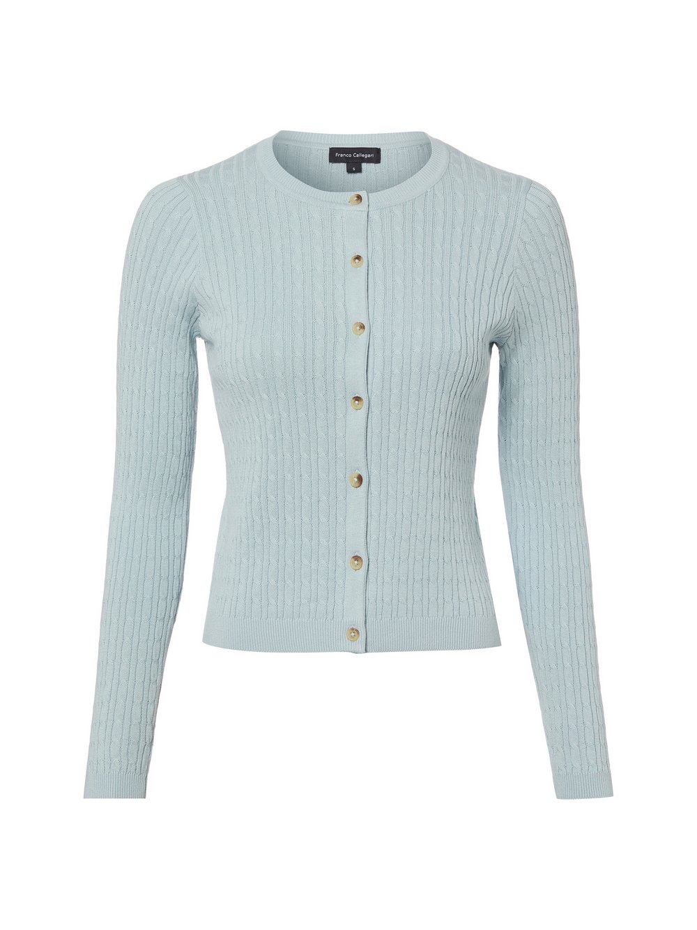 Franco Callegari Strickjacke Damen Baumwolle (100%) blau, L