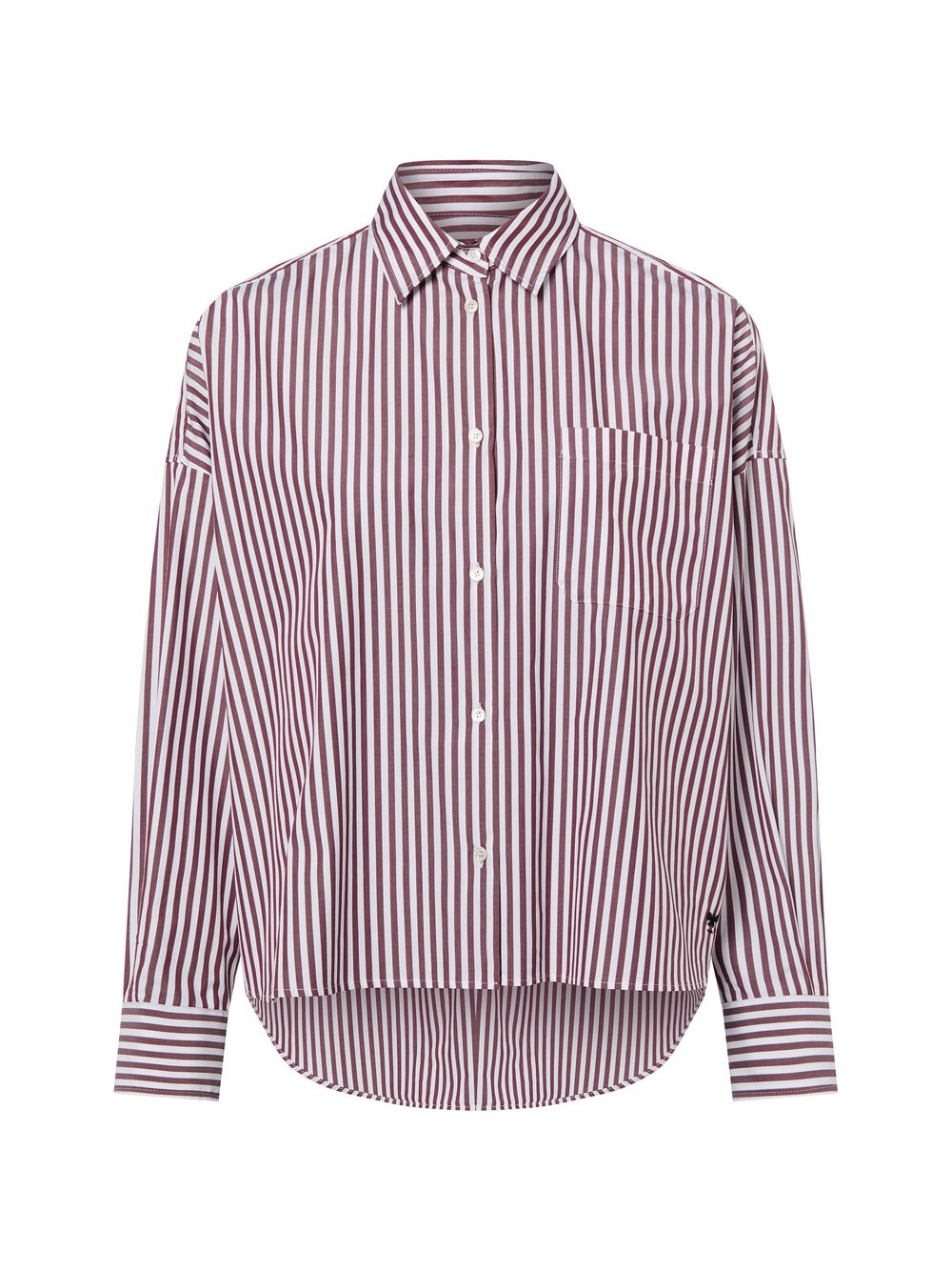 Weekend Max Mara Hemdbluse Damen Baumwolle mehrfarbig gestreift, 40