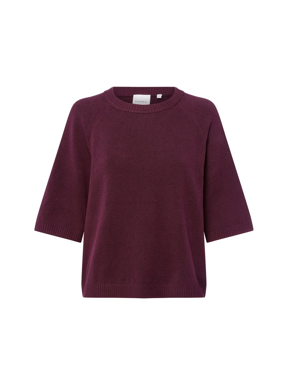 comma Pullover Damen Baumwolle rot, XS