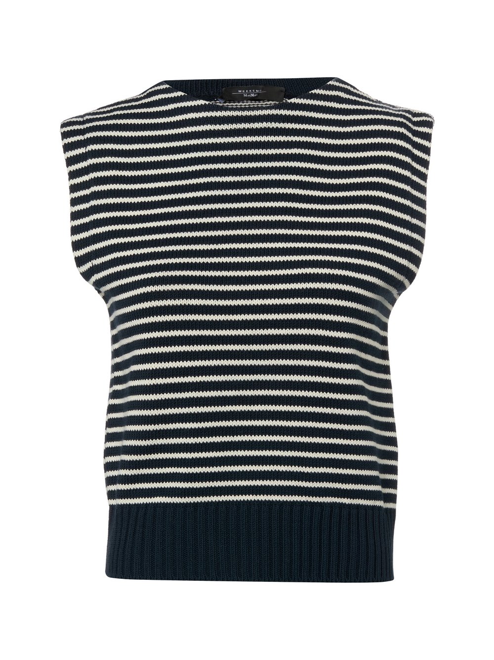 Weekend Max Mara Pullunder Damen Baumwolle mehrfarbig gestreift, XL