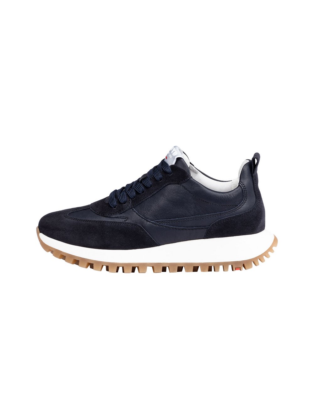 Lloyd Sneaker Damen Leder blau gemustert, 37