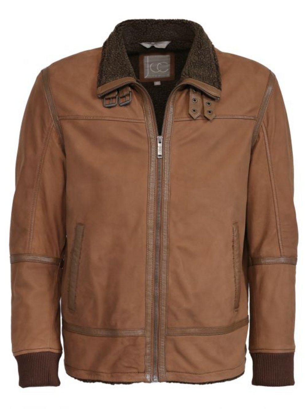JCC Lederjacke 3102244 Herren braun, 66