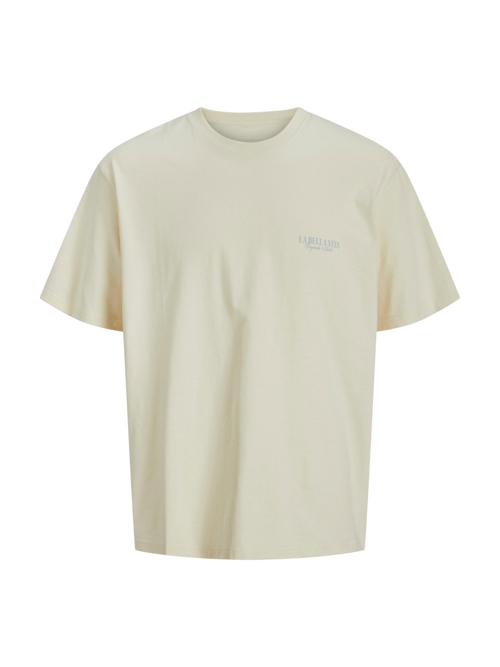 Jack & Jones T-Shirt Herren Baumwolle beige bedruckt, M