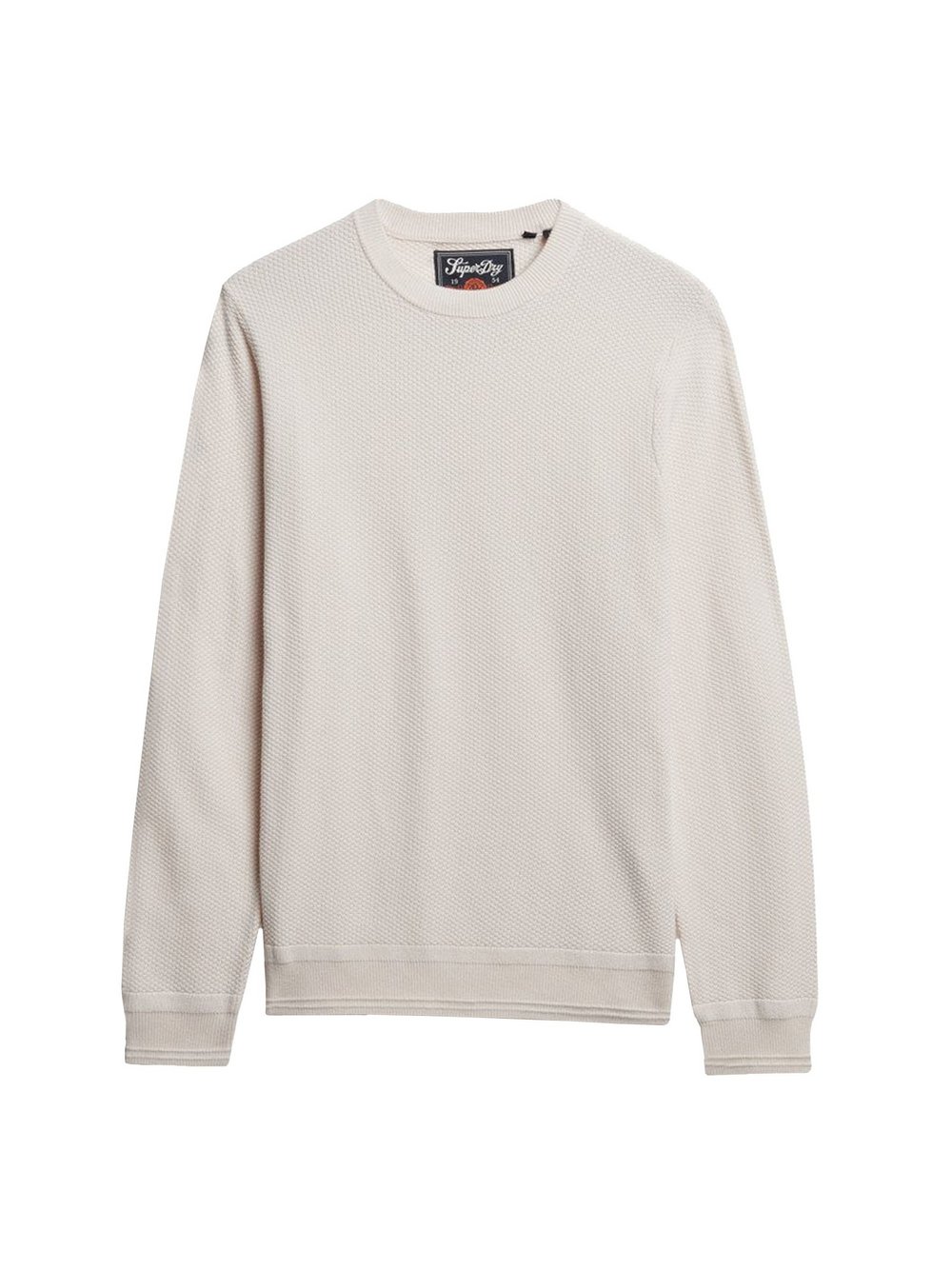 Thumbnail - Superdry Strickpullover Herren Baumwolle weiß, M