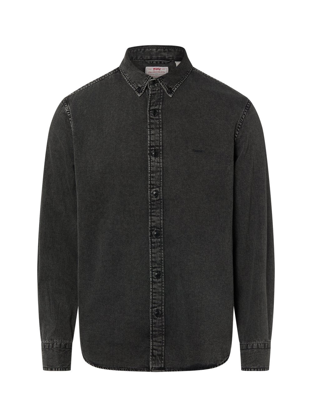 Levi's Jeanshemd Herren Regular Fit Baumwolle schwarz, XXL