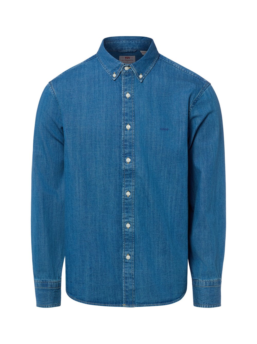 Levi's® Herren Blau Jeanshemd Relaxed Fit, Gr. S - Bild 3