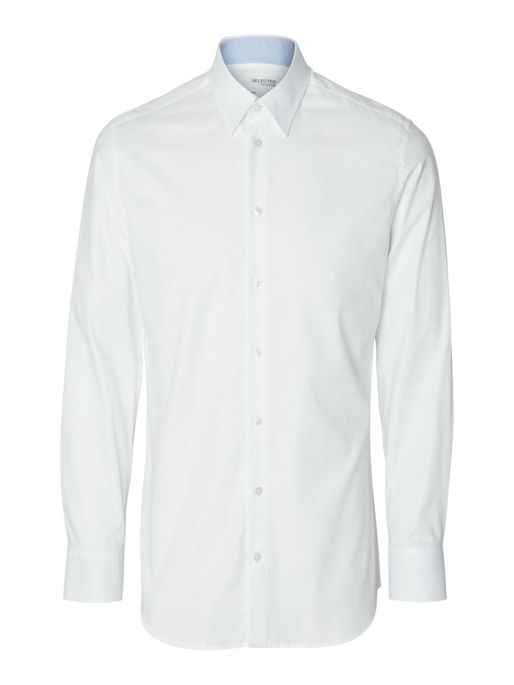 Selected Hemd Herren Regular Fit Baumwolle weiß, XXXL