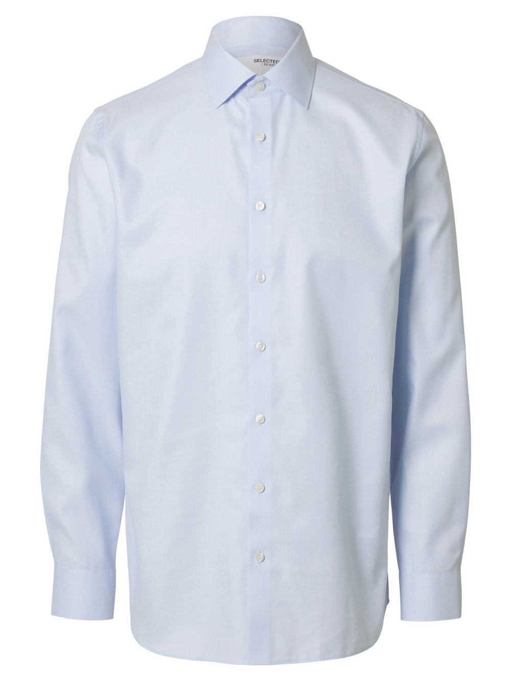 Thumbnail - Selected Hemd Herren Regular Fit Baumwolle blau, XXL