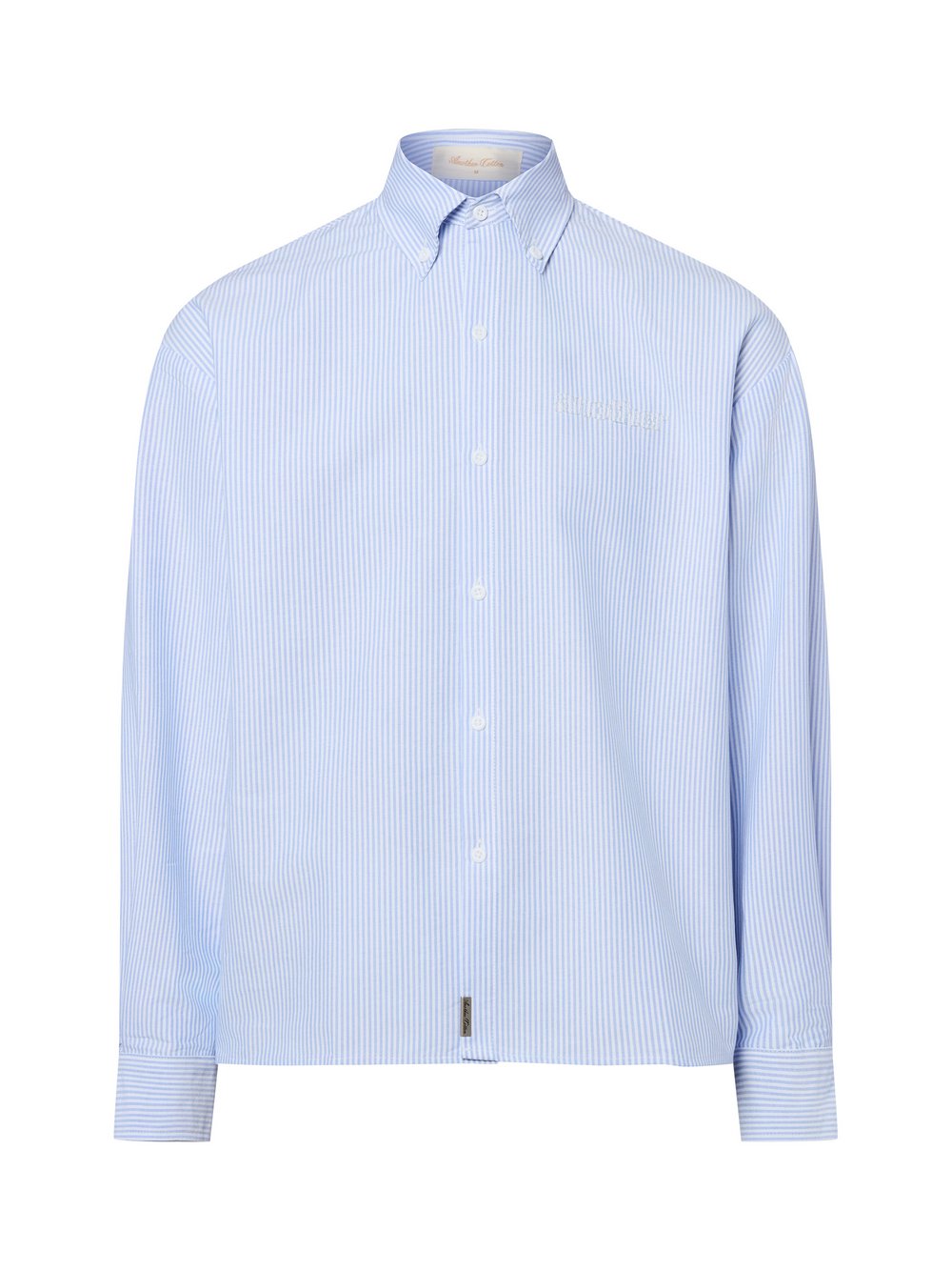 Another Cotton Lab Hemd Herren Comfort Fit mehrfarbig gestreift, L