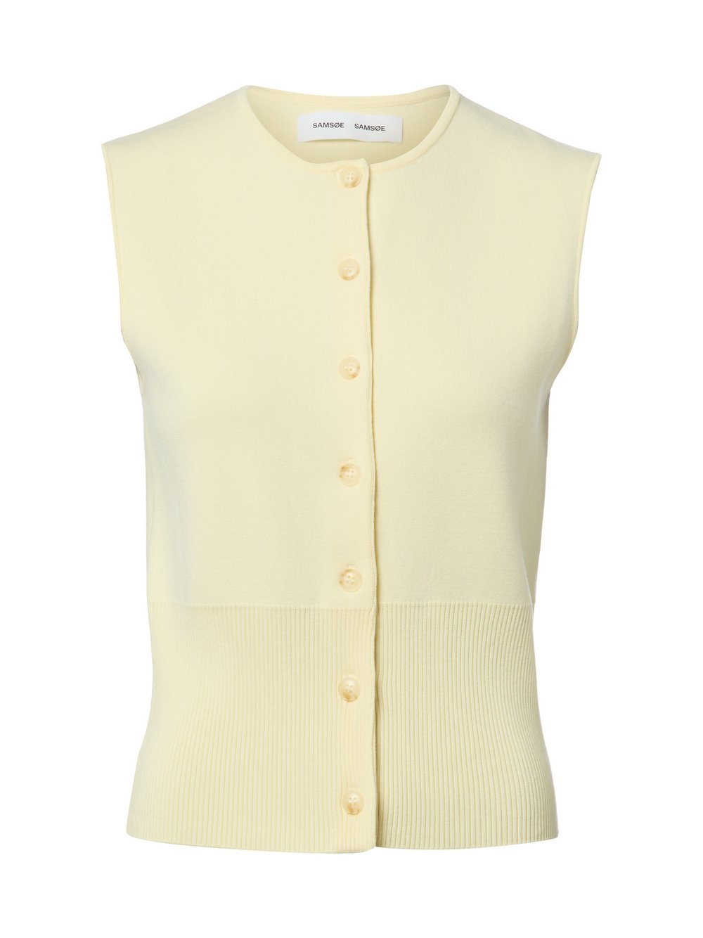 Samsøe Samsøe Strickweste Damen gelb, L