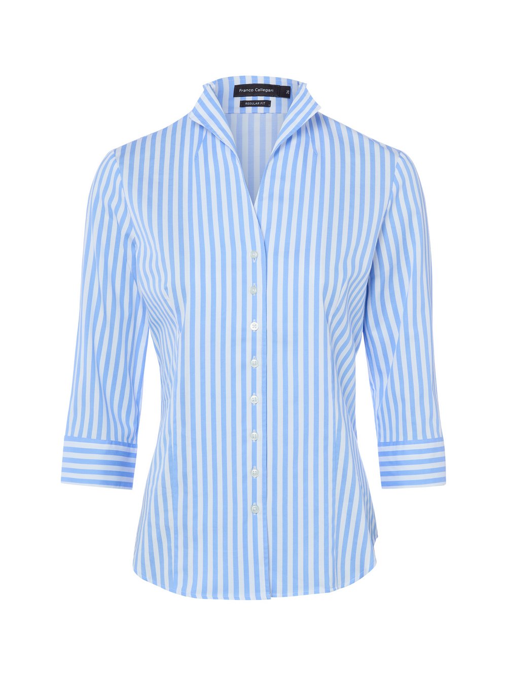 Franco Callegari Bluse Damen Baumwolle (100%) mehrfarbig gestreift, 36