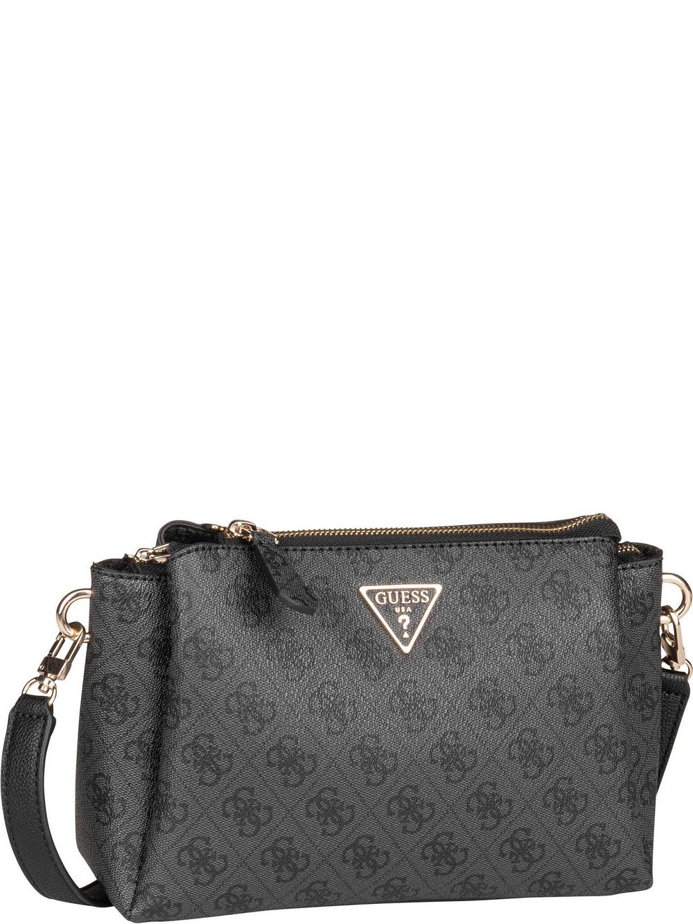 GUESS Bodybag Damen Kunstleder schwarz, ONE SIZE