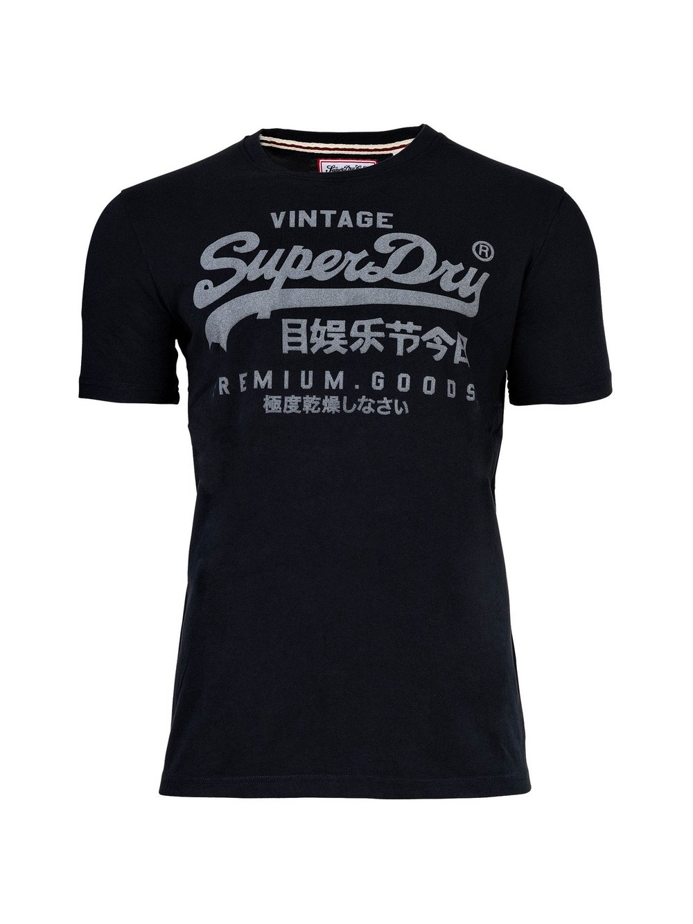 Thumbnail - Superdry T-Shirt 1er Pack Herren Baumwolle blau, M