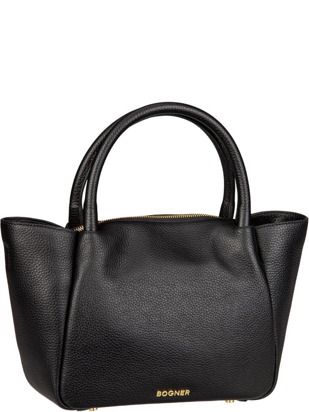 Bogner Accessoires Handtasche Damen Leder schwarz, ONE SIZE