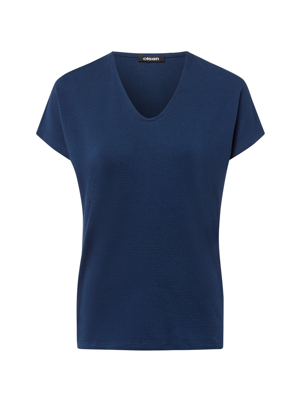 Olsen T-Shirt Damen Baumwolle blau, 42