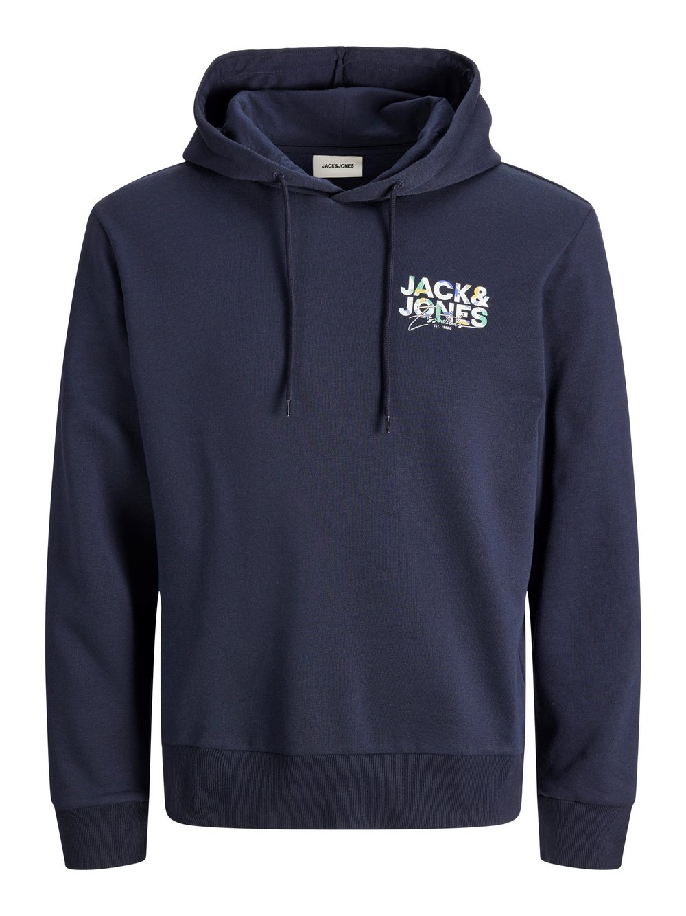 Jack & Jones Kapuzenpullover Herren Baumwolle blau, L