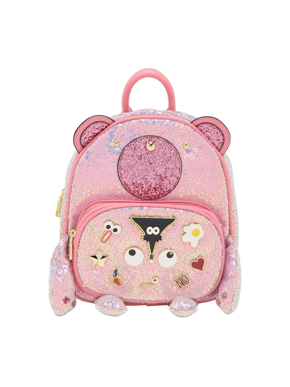 MyMo RUCKSACK Damen rosa gemustert, ONE SIZE