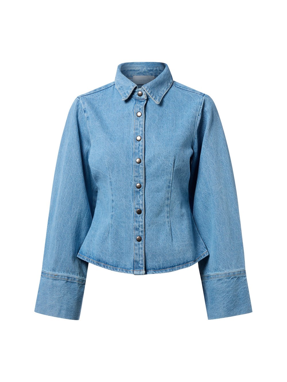 Neo Noir Jeansbluse Damen blau, 38
