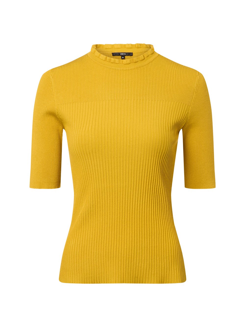 zero Feinstrickshirt Damen gelb, 36