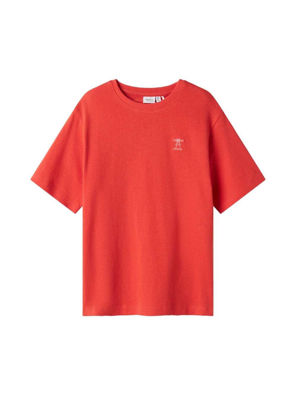 name it T-Shirt Jungen Baumwolle rot, 146