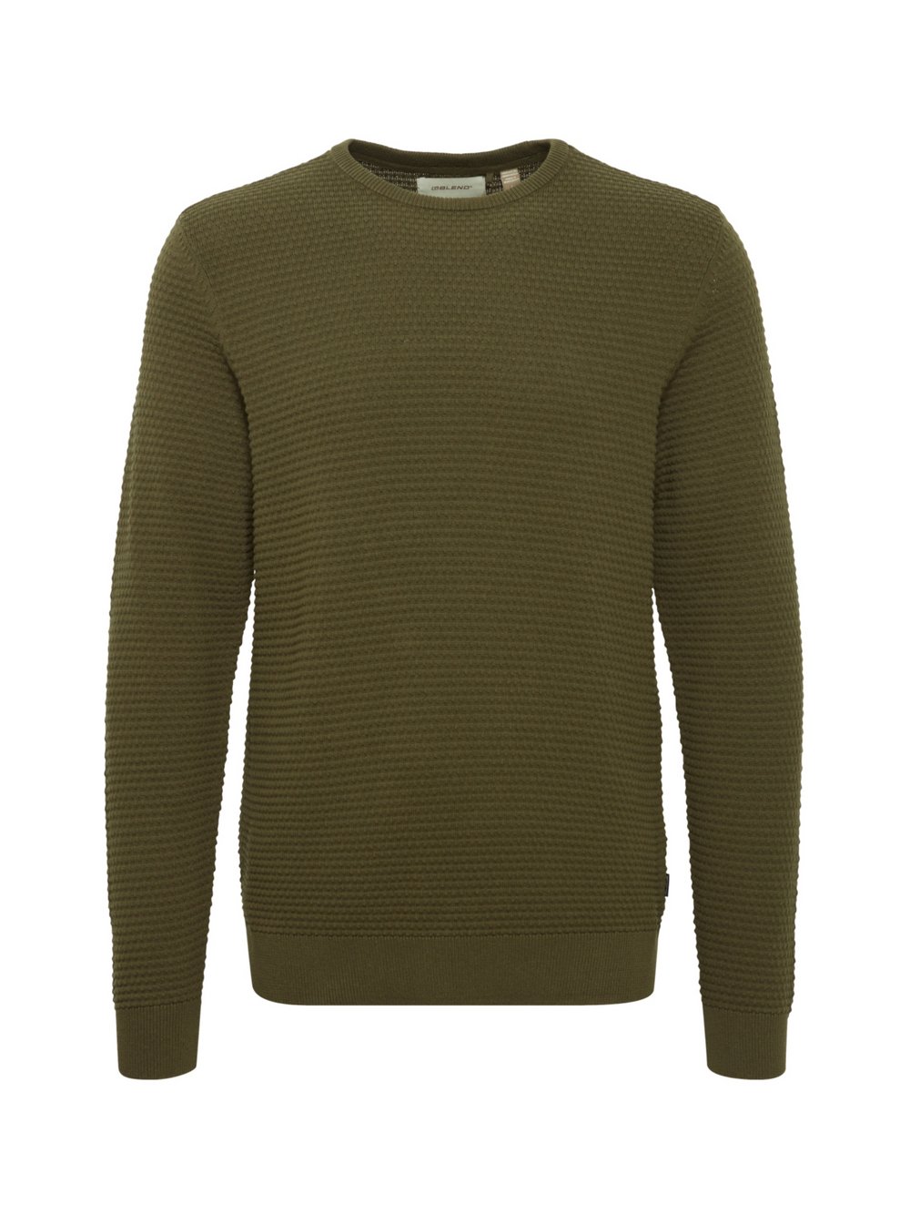 BLEND Pullover Herren Baumwolle grün, XL