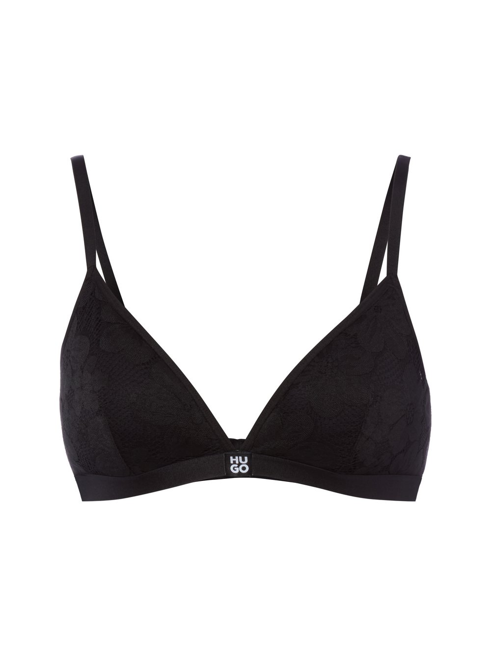 Thumbnail - HUGO Triangel-BH Damen Spitze schwarz, M