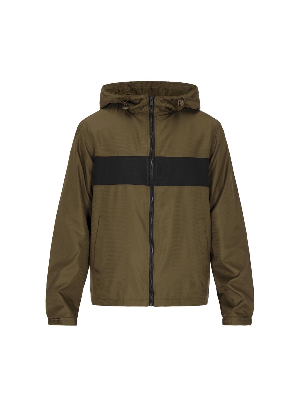 VAN GRAAF Mo Herren Khaki Jacke Mehrfarbig, Groß