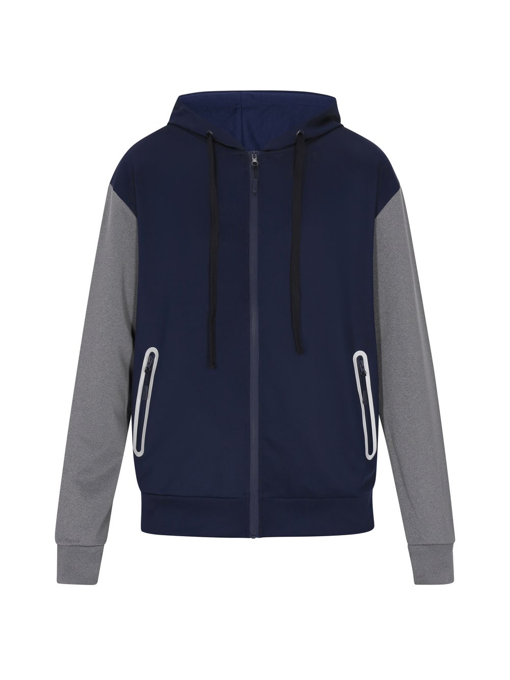 Mo Jacke Herren blau gemustert, XXL