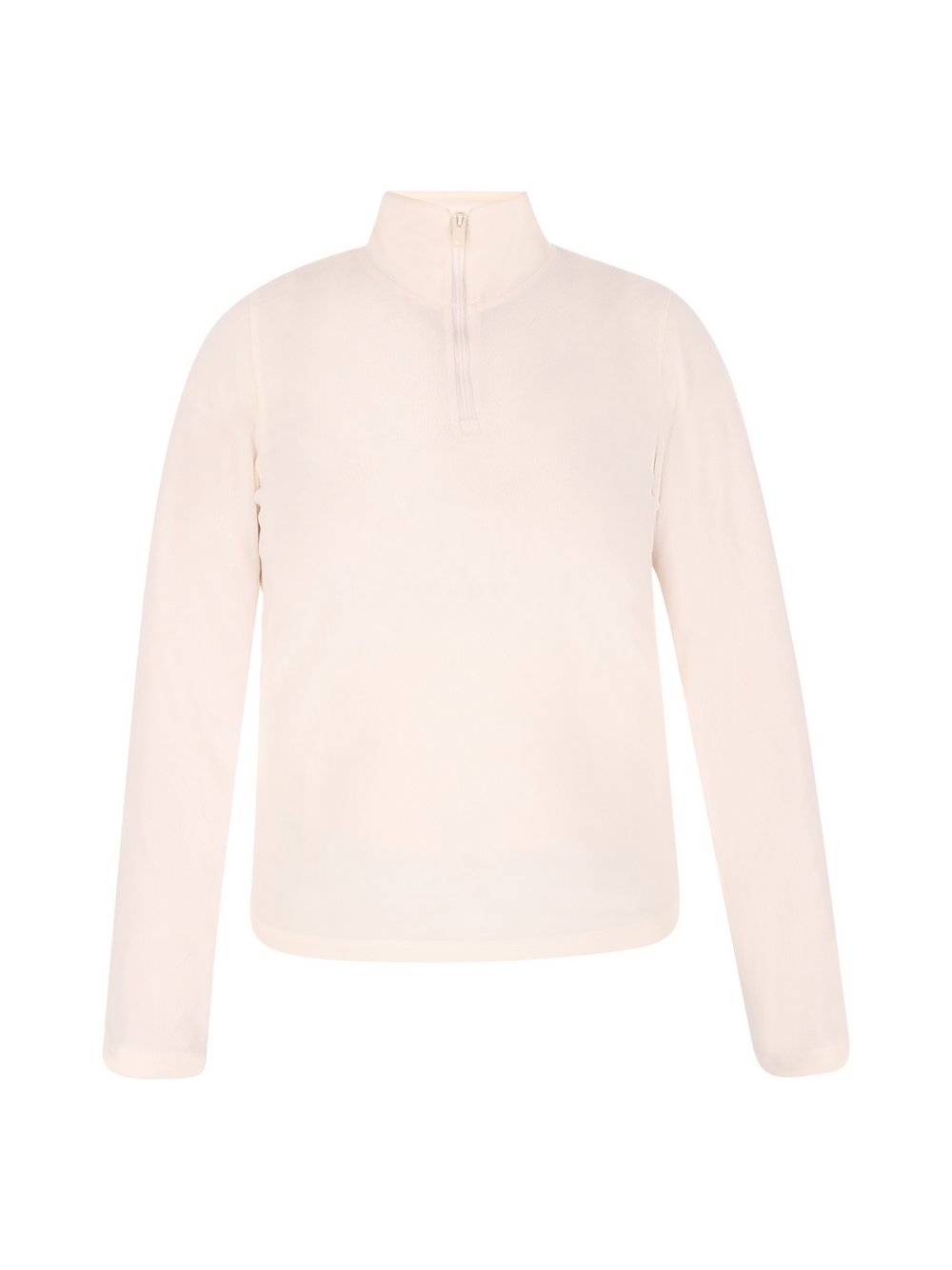 Dreimaster Fleecepullover Damen weiß, M