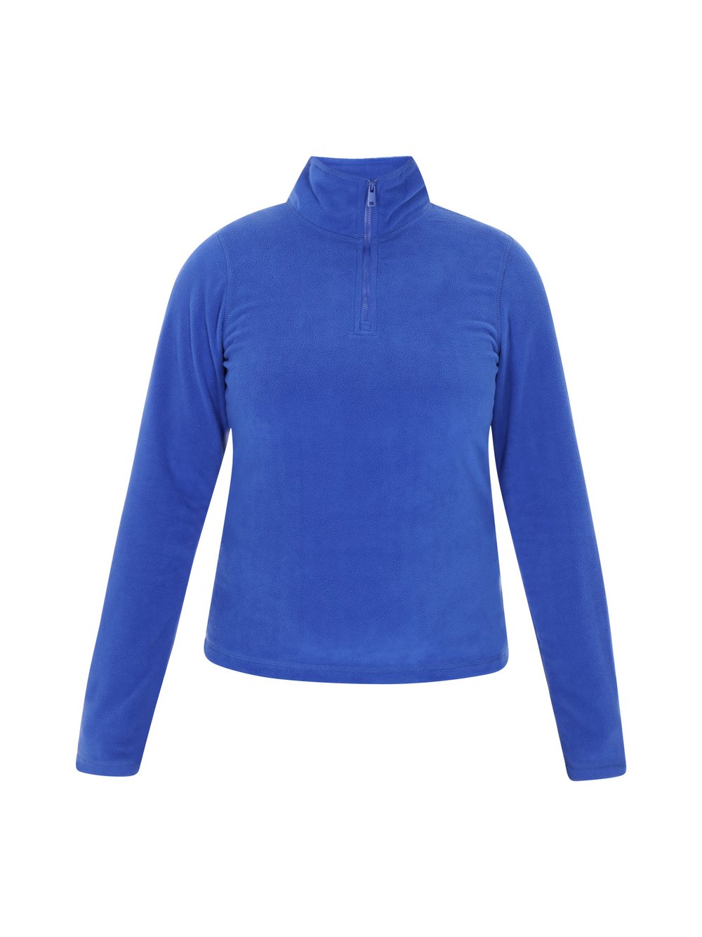 Dreimaster Fleecepullover Damen blau, S