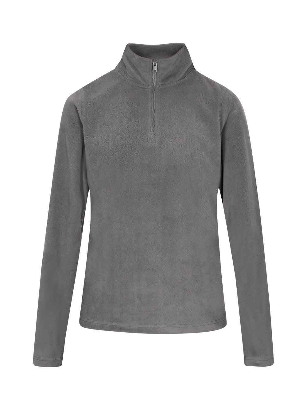 Dreimaster Fleecepullover Damen grau, XL