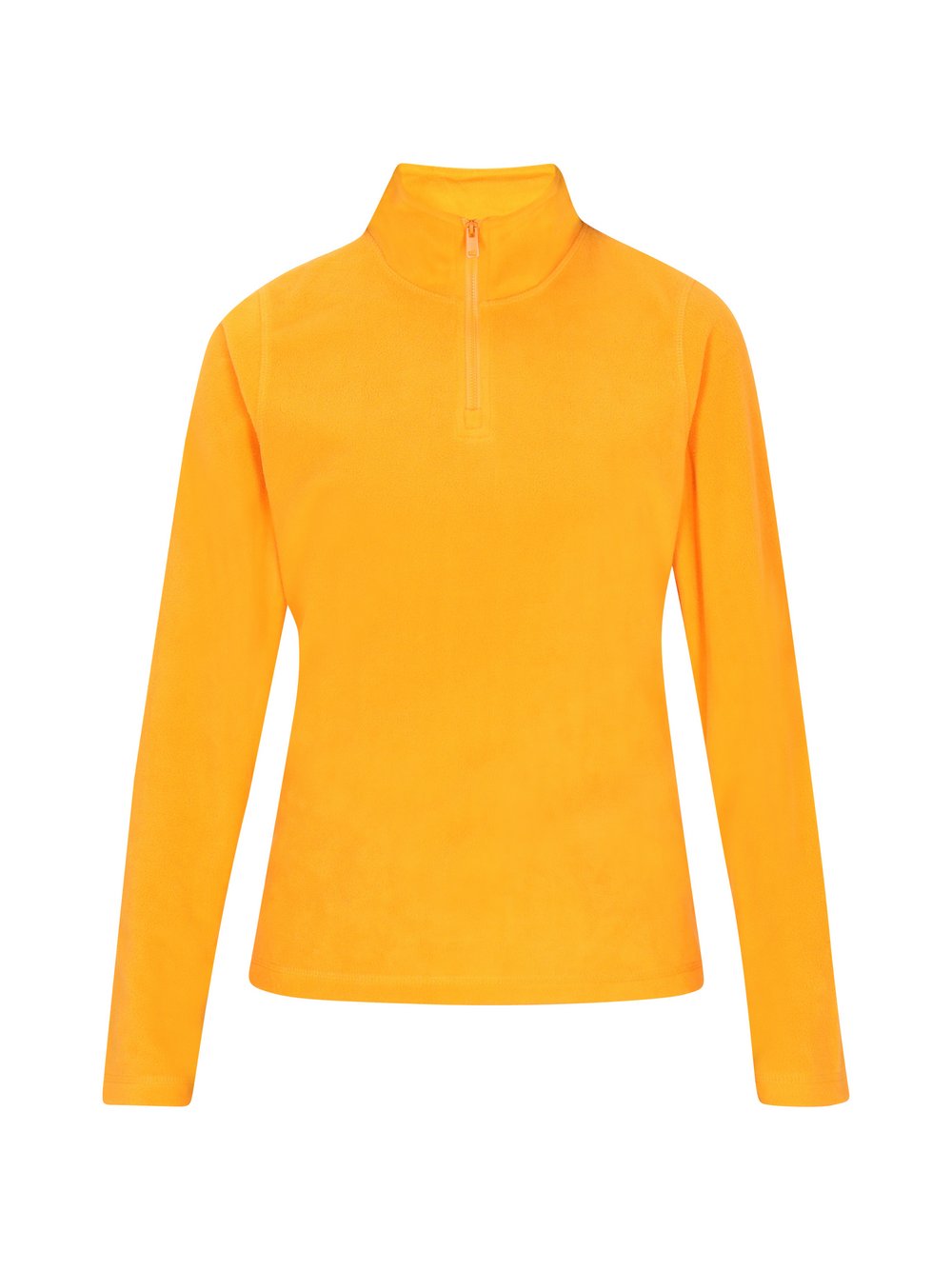 Dreimaster Fleecepullover Damen orange, XL