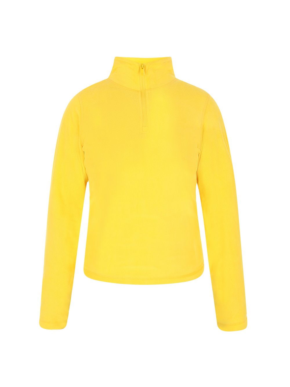 Dreimaster Fleecepullover Damen gelb, L